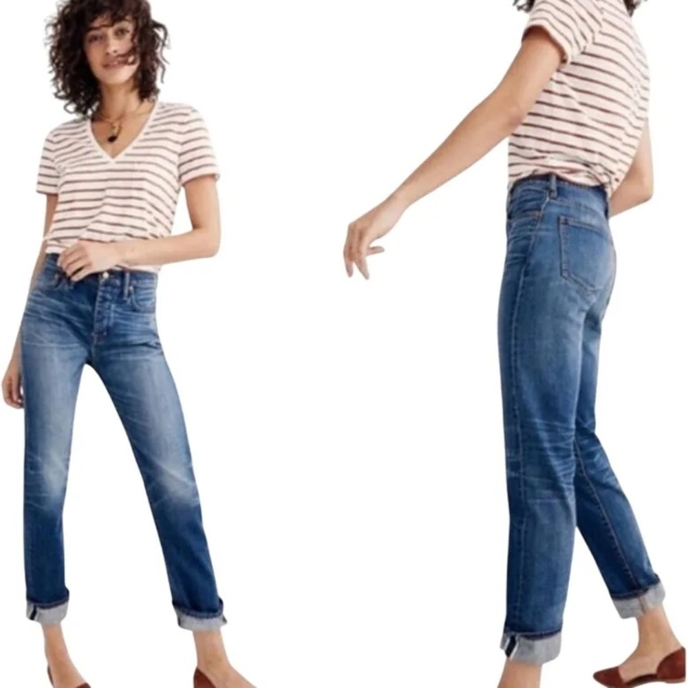 Madewell Cruiser Straight Leg Jeans - Blue